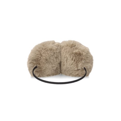 OVERRIDE  FURRY FAKEFUR EARMUFFS / オーバーライド （BEIGE (93)）｜詳細画像