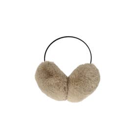 FURRY FAKEFUR EARMUFFS / （BEIGE (93)）
