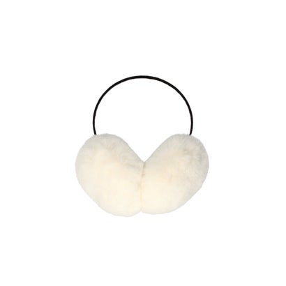 OVERRIDE  FURRY FAKEFUR EARMUFFS / オーバーライド （WHITE (06)）｜詳細画像