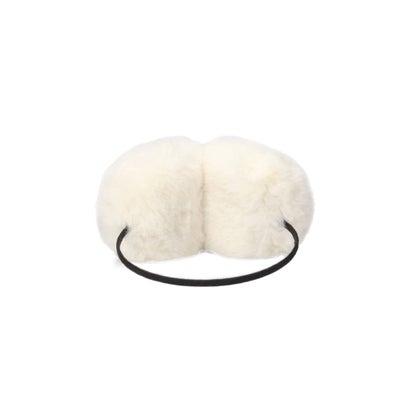 OVERRIDE  FURRY FAKEFUR EARMUFFS / オーバーライド （WHITE (06)）｜詳細画像