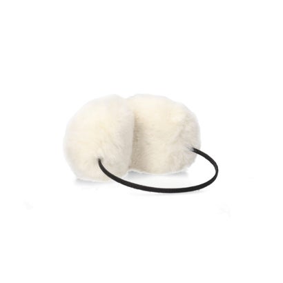 OVERRIDE  FURRY FAKEFUR EARMUFFS / オーバーライド （WHITE (06)）｜詳細画像