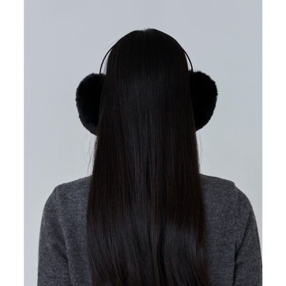 OVERRIDE  FURRY FAKEFUR EARMUFFS / オーバーライド （BLACK (01)）｜詳細画像