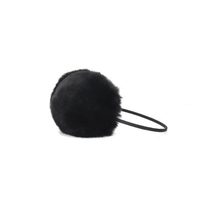 OVERRIDE  FURRY FAKEFUR EARMUFFS / オーバーライド （BLACK (01)）｜詳細画像