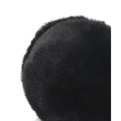 OVERRIDE  FURRY FAKEFUR EARMUFFS / オーバーライド （BLACK (01)）｜詳細画像