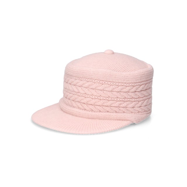 PILLBOX VISOR BEANIE / （LT PINK (16)）