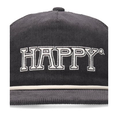 OVERRIDE  CORDUROY HAPPY 5P CAP / オーバーライド （DK GRAY (02)）｜詳細画像