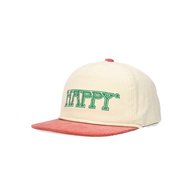 CORDUROY HAPPY 5P CAP / （DK PINK (14)）