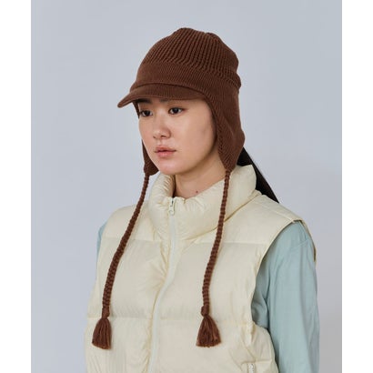 OVERRIDE  WS WOOL KNIT GUIDE CAP / オーバーライド （BROWN (91)）｜詳細画像