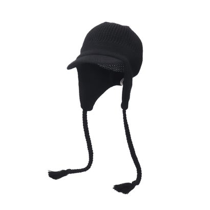 OVERRIDE  WS WOOL KNIT GUIDE CAP / オーバーライド （BLACK (01)）｜詳細画像
