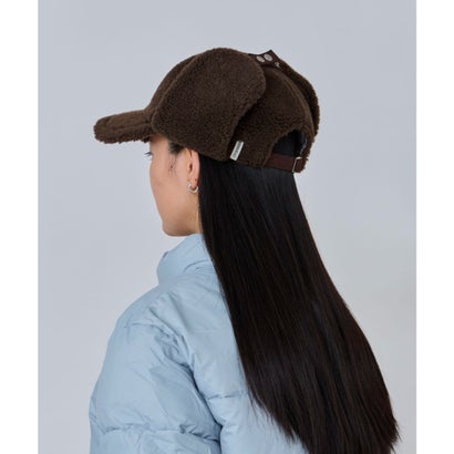 OVERRIDE  BOA EARFLAP 6P CAP SGP / オーバーライド （BROWN (91)）｜詳細画像