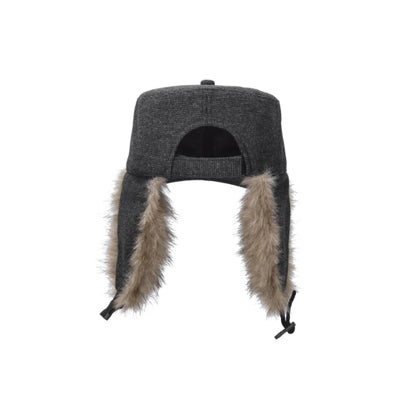 OVERRIDE  REC PILLBOX EARFLAP CAP SG / オーバーライド （BLACK (01)）｜詳細画像