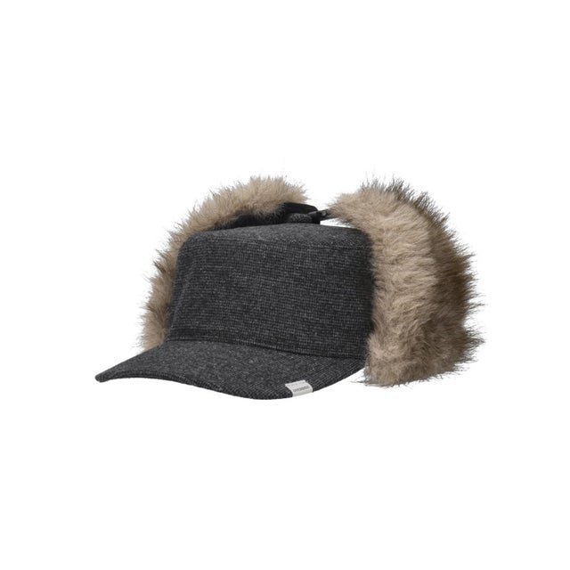 REC PILLBOX EARFLAP CAP SG / （BLACK (01)）