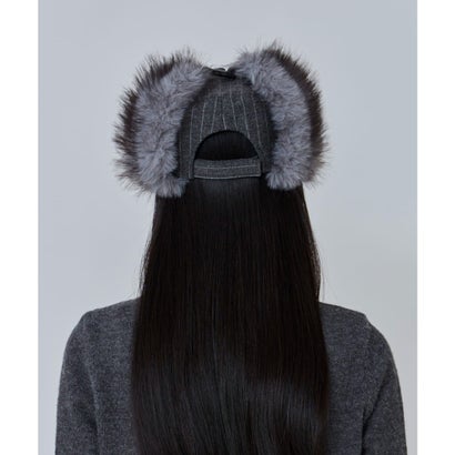 OVERRIDE  REC PILLBOX EARFLAP CAP SG / オーバーライド （GRAY (03)）｜詳細画像
