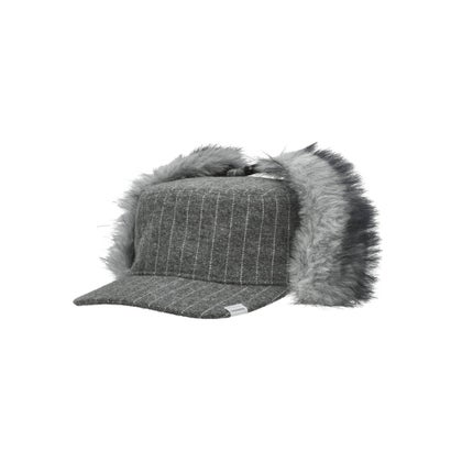 OVERRIDE  REC PILLBOX EARFLAP CAP SG / オーバーライド （GRAY (03)）｜詳細画像