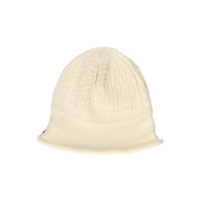 OVERRIDE  KNIT ROULE BEANIE / オーバーライド （WHITE (06)）｜詳細画像