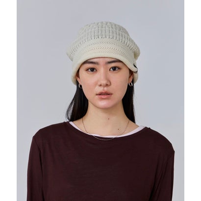 OVERRIDE  KNIT ROULE BEANIE / オーバーライド （WHITE (06)）｜詳細画像