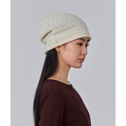 OVERRIDE  KNIT ROULE BEANIE / オーバーライド （WHITE (06)）｜詳細画像