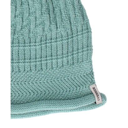 OVERRIDE  KNIT ROULE BEANIE / オーバーライド （LT BLUE (75)）｜詳細画像