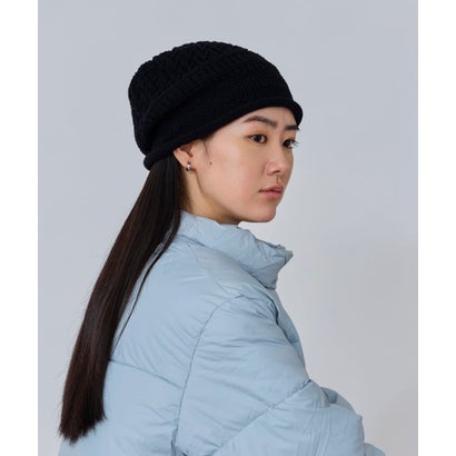 OVERRIDE  KNIT ROULE BEANIE / オーバーライド （BLACK (01)）｜詳細画像