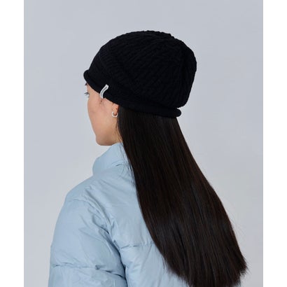 OVERRIDE  KNIT ROULE BEANIE / オーバーライド （BLACK (01)）｜詳細画像