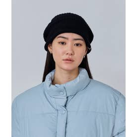 KNIT ROULE BEANIE / （BLACK (01)）