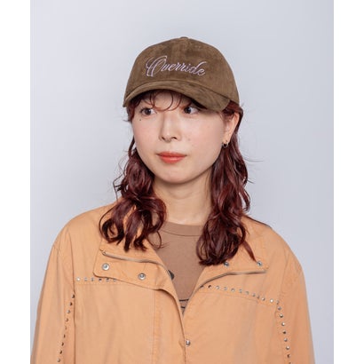 OVERRIDE GEMS FAUXSUEDE CAP SGP / オーバーライド （BROWN (91)）｜詳細画像