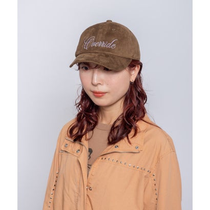 OVERRIDE GEMS FAUXSUEDE CAP SGP / オーバーライド （BROWN (91)）｜詳細画像