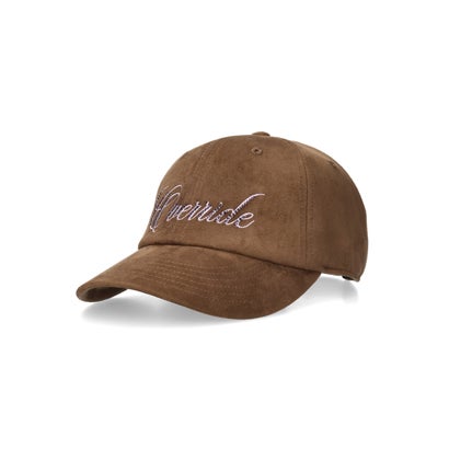 OVERRIDE GEMS FAUXSUEDE CAP SGP / オーバーライド （BROWN (91)）｜詳細画像