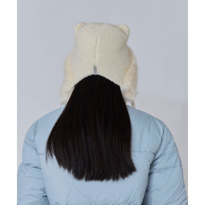 OVERRIDE MEGAFLOOF CAT HOOD SG / オーバーライド （WHITE (06)）｜詳細画像