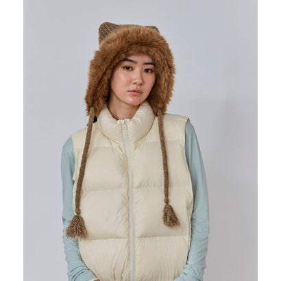 OVERRIDE MEGAFLOOF CAT HOOD SG / オーバーライド （BROWN (91)）｜詳細画像