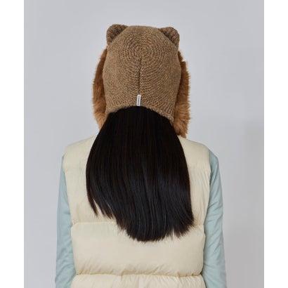 OVERRIDE MEGAFLOOF CAT HOOD SG / オーバーライド （BROWN (91)）｜詳細画像