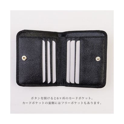 ミニ財布 メンズ レディース 財布 コンパクト財布 ウォレット ミニウォレット コンパクトウォレット 牛革 革 YWー34 （ゴールド）｜詳細画像