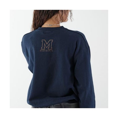 ル・メランジュ Le Melange Le Melange スウェットシャツ 8651004 8651005 長袖 （010/GRAY-グレー）｜詳細画像