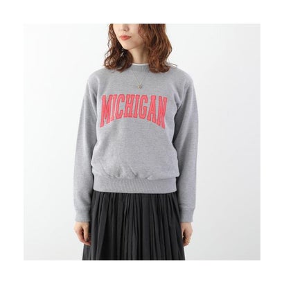 ル・メランジュ Le Melange Le Melange スウェットシャツ 8651004 8651005 長袖 （010/GRAY-グレー）｜詳細画像