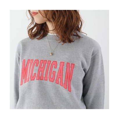 ル・メランジュ Le Melange Le Melange スウェットシャツ 8651004 8651005 長袖 （065/NAVY-ネイビー）｜詳細画像
