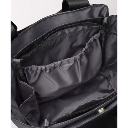 ミニトートバッグ A5対応 2WAY 撥水 軽量 9L 広マチ 10ポケット ファスナー開閉 自立 手持ち 肩掛け 斜め掛け 通勤 旅行対応 （ネイビー）｜詳細画像