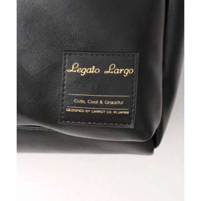 レガート ラルゴ Legato Largo リュック A4対応 軽量 撥水 9.5L 10ポケット クイックアクセスポケット クッションショルダー 背面クッション 通勤 通学 旅行対応 （ブラック）｜詳細画像