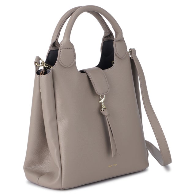 バッグ トートバッグ ショルダーバッグ レディース 斜めがけ 大人 軽量 大きめ HOPPING 2WAY TOTE BAG LG-D1642 （ライトグレー）