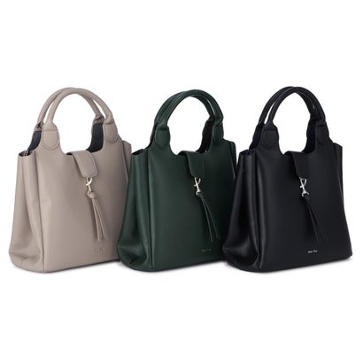 バッグ トートバッグ ショルダーバッグ レディース 斜めがけ 大人 軽量 大きめ HOPPING 2WAY TOTE BAG LG-D1642 （ダークブラウン）｜詳細画像