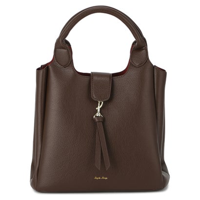 レガート ラルゴ Legato Largo バッグ トートバッグ ショルダーバッグ レディース 斜めがけ 大人 軽量 大きめ HOPPING 2WAY TOTE BAG LG-D1642 （ダークグリーン）｜詳細画像