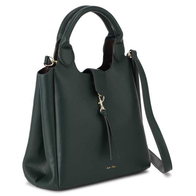 バッグ トートバッグ ショルダーバッグ レディース 斜めがけ 大人 軽量 大きめ HOPPING 2WAY TOTE BAG LG-D1642 （ダークグリーン）