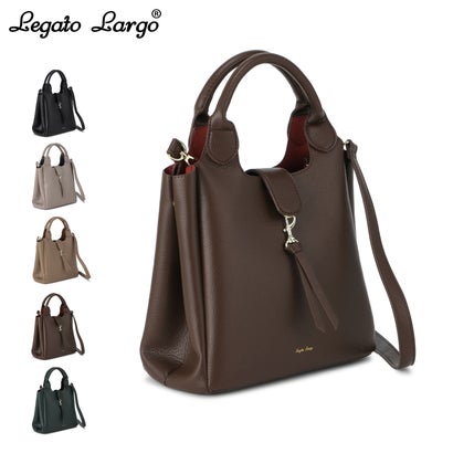 レガート ラルゴ Legato Largo バッグ トートバッグ ショルダーバッグ レディース 斜めがけ 大人 軽量 大きめ HOPPING 2WAY TOTE BAG LG-D1642 （グレーベージュ）｜詳細画像