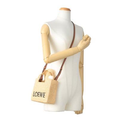 ロエベ LOEWE ショルダーバッグ ロエベフォント トート ミニ A685V46X01 2123 （ナチュラル）｜詳細画像