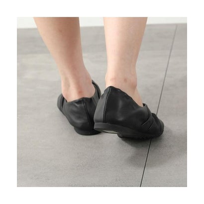 ロエベ LOEWE LOEWE パンプス PEBBLE SOFT BALLERINA L815466X46 （1100/BLACK-ブラック）｜詳細画像