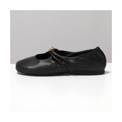 ロエベ LOEWE LOEWE パンプス PEBBLE SOFT BALLERINA L815466X46 （1100/BLACK-ブラック）｜詳細画像