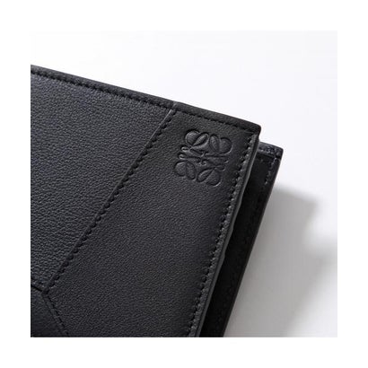 ロエベ LOEWE LOEWE 二つ折り財布 PUZZLE パズル C510501X09 （1100/BLACK）｜詳細画像