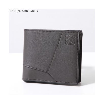 ロエベ LOEWE LOEWE 二つ折り財布 PUZZLE パズル C510501X09 （1100/BLACK）｜詳細画像