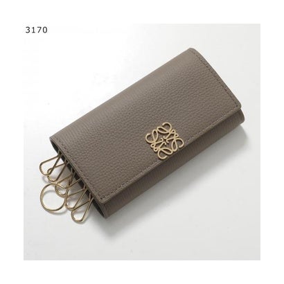 ロエベ LOEWE LOEWE キーケース ANAGRAM C821K92X01 6連 （8389/LIGHT-GHOST-GREY）｜詳細画像