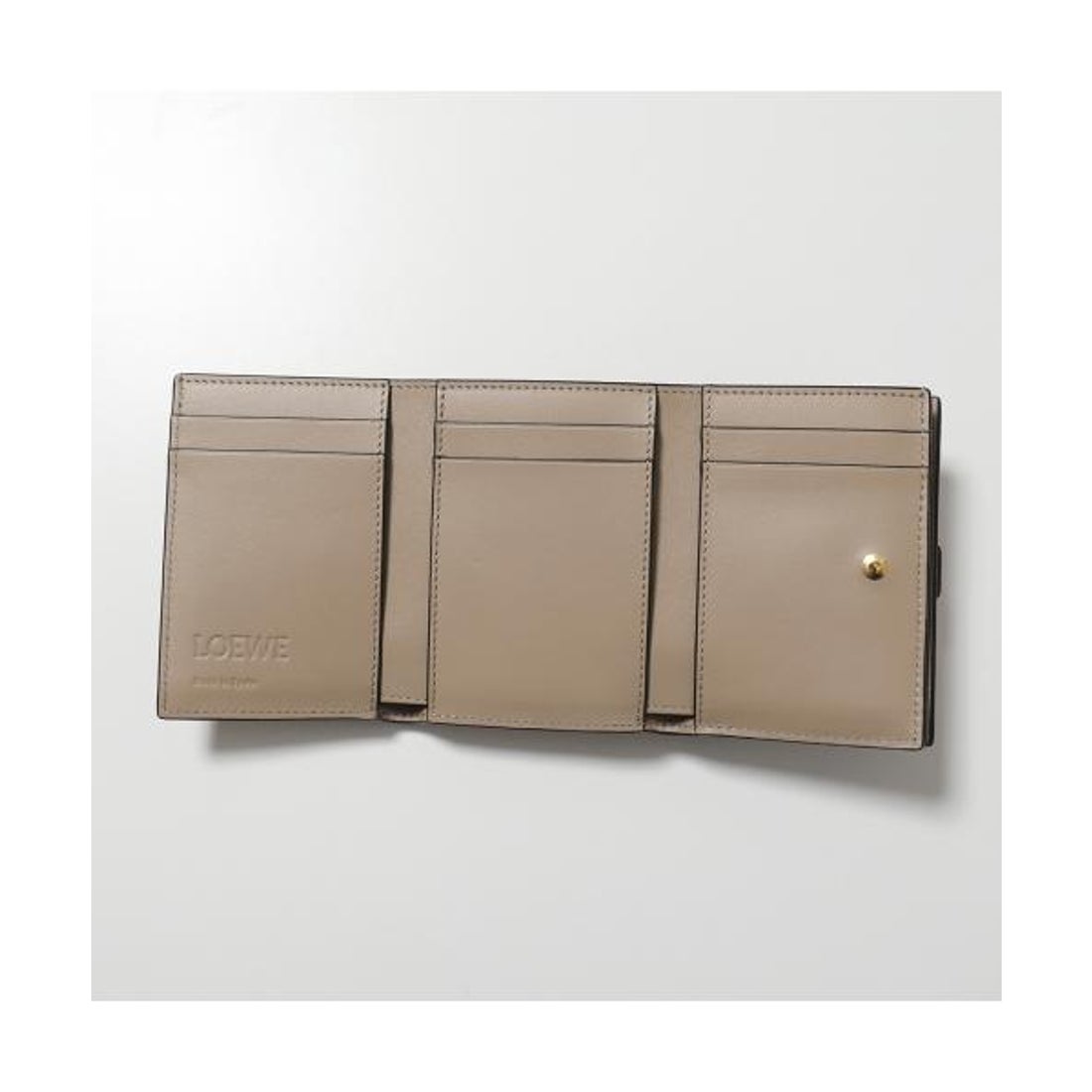LOEWE ロエベ 三つ折り財布 トープ ロエベ LOEWE LOEWE 三つ折り財布 TRIFOLD C660TR2X01 レザー