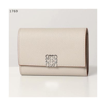 LOEWE 三つ折り財布 C821S33X01 ANAGRAM （5544/DEEP-NAVY/ネイビー）｜詳細画像